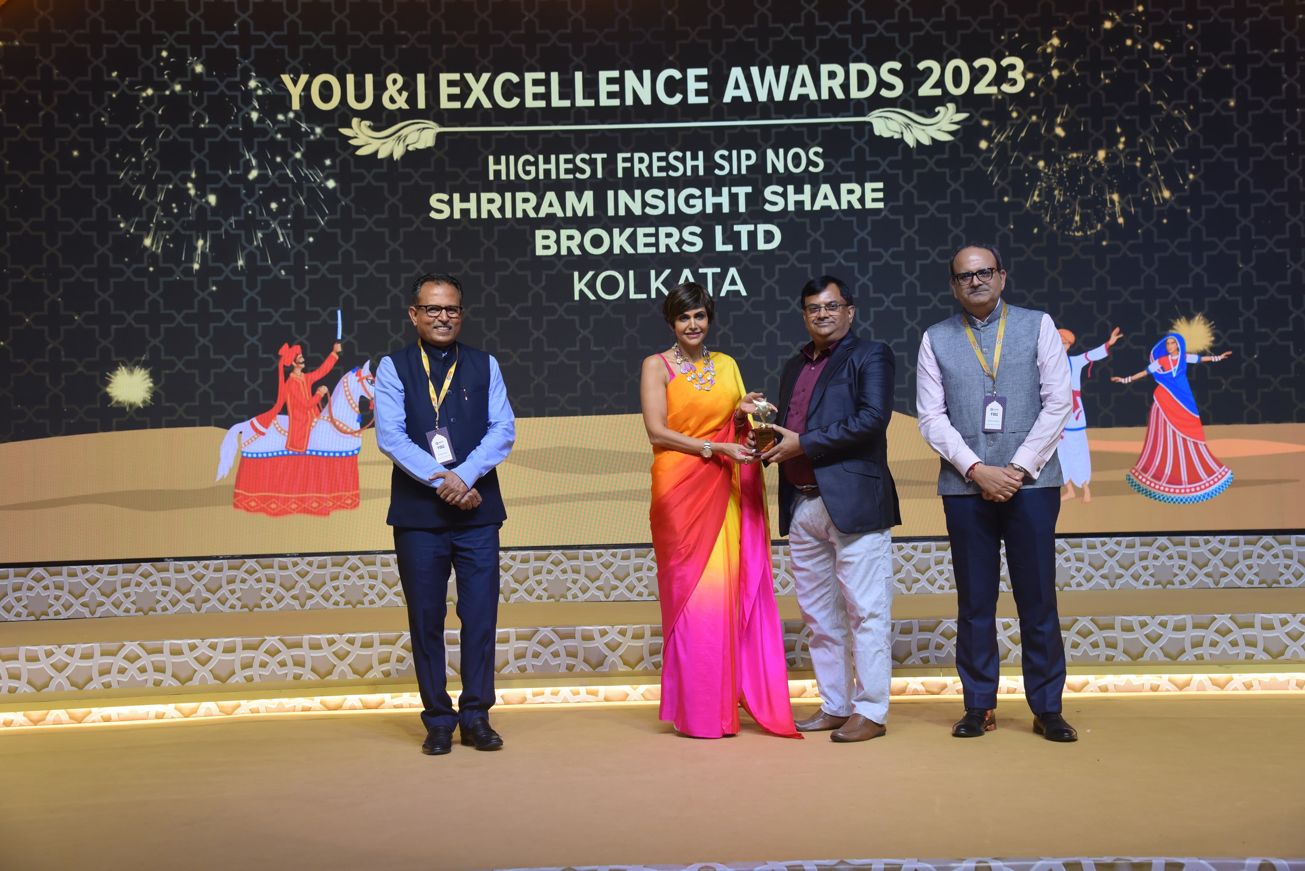 Award received from Kotak Mutual Fund for securing the Highest Fresh SIP Numbers